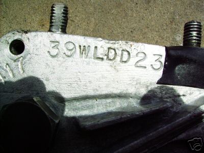 39WLDD23 Not Factory Numbers